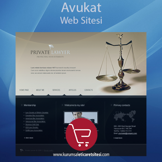 Avukat Web Sitesi