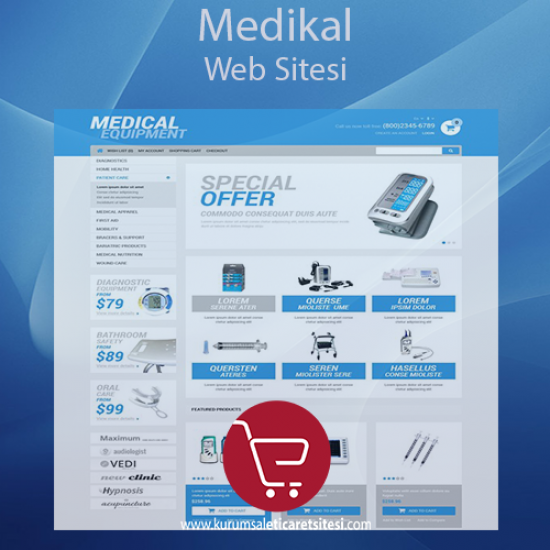 Medikal Sektörü Web Sitesi