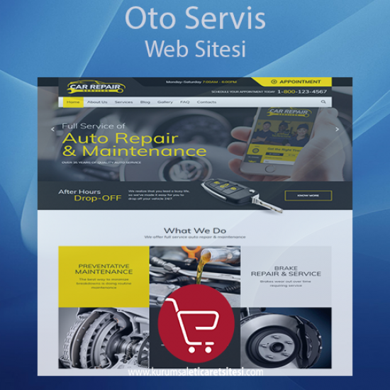 Oto Tamir Web Sitesi