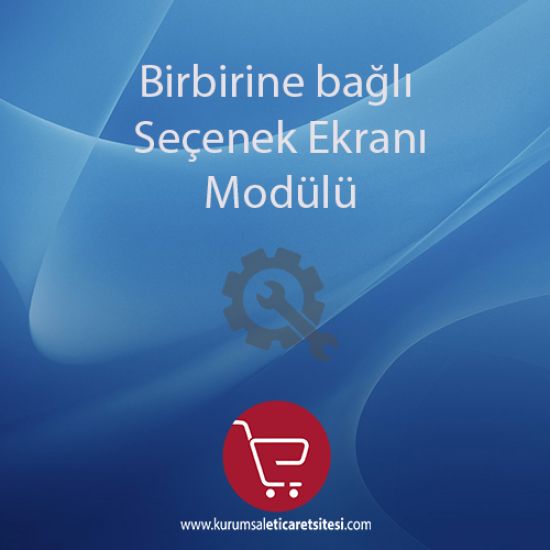 Opencart Birbirine Bağlı Seçenek Modülü