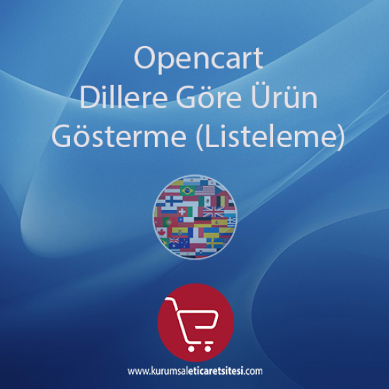 Opencart Dillere Göre Ürün Listeleme Modülü