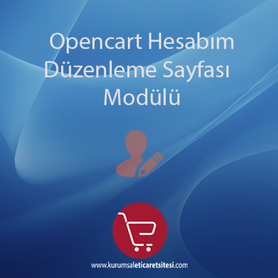 Opencart Hesabım Duzenleme Sayfasi Modulu