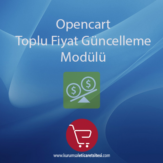 Opencart Toplu Fiyat Güncelleme Modülü